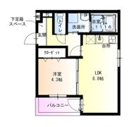 フジパレス西宮甲東園3番館の間取り画像
