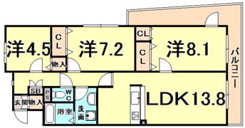 アプランドルの間取り画像