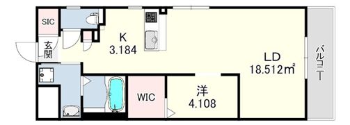 LEGALAND＋NISHINOMIYA PARKSIDEの間取り画像