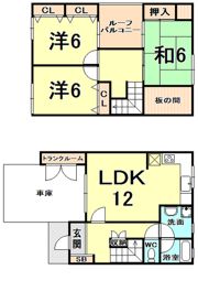 グランシャリオ1の間取り画像