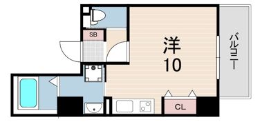 メインステージ甲子園口の間取り画像