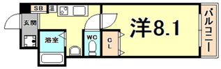 ルミエール西宮の間取り画像