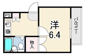 リビエラ武庫川の間取り画像
