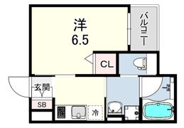 AXIS 明石の間取り画像