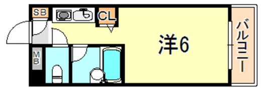 ラピート大蔵1号棟の間取り画像