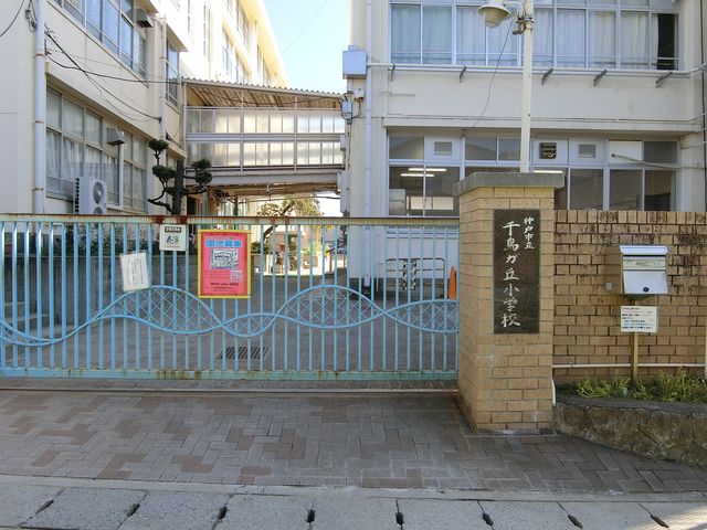 近くの神戸市立千代が丘小学校まで792m(徒歩10分)