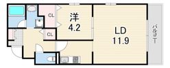 グランクリュ西宮の間取り画像