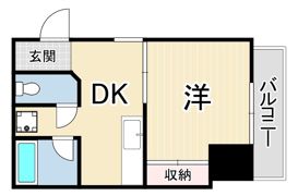 湊川パークサイドの間取り画像