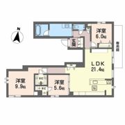 RIO BREZZA 芦屋の間取り画像