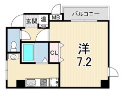 ドエル大倉山の間取り画像