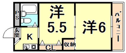 アルカディアマーユの間取り画像