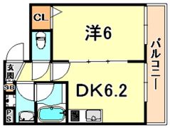 グランビュー六甲の間取り画像