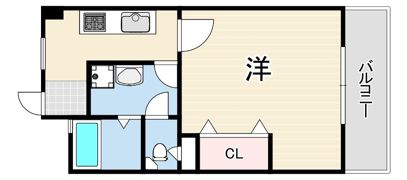 フタミハイツの間取り画像