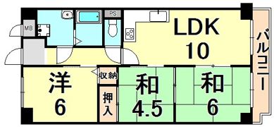 ハウゼ富士の間取り画像