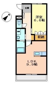 プランドール住吉の間取り画像