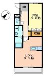 プランドール住吉の間取り画像