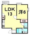 今津ロイヤルマンションの間取り画像