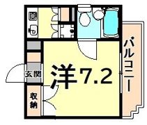 ゼンマンションの間取り画像