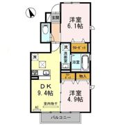エルミタージュの間取り画像
