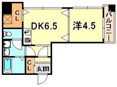 カーサ六甲友田町の間取り画像