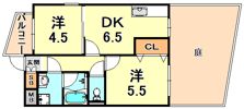モンスフェール篠原北町の間取り画像