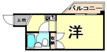 シェルプール弐番館の間取り画像