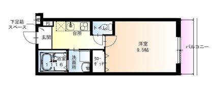 フジパレス西宮久寿川の間取り画像