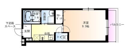 フジパレス西宮久寿川の間取り画像