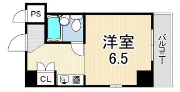 シェルプール弐番館の間取り画像