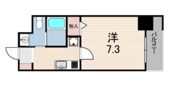 ハッピー新伊丹2の間取り画像