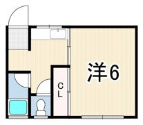 シエル中山手の間取り画像