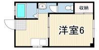 ヴィラ中村の間取り画像