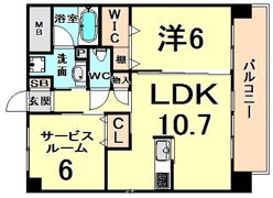 グリーン テラス 尼崎の間取り画像