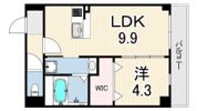 ソリティア西宮池田の間取り画像