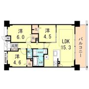 エヌヴィ六甲篠原の間取り画像
