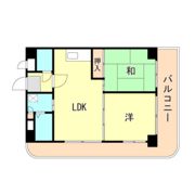 ハッピーコート明石の間取り画像