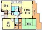 セザール東垂水の間取り画像