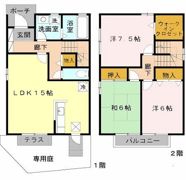 アルスクレスト2 2棟の間取り画像