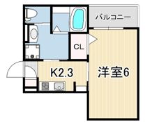 プルミエール 立花の間取り画像