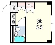あすかハイツの間取り画像