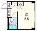 あすかハイツの間取り画像