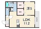メゾン六甲2の間取り画像