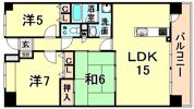 メロディーハイム尼崎の間取り画像