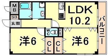 ルーラルエクシードTMの間取り画像