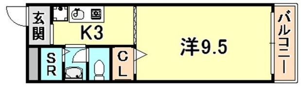 パレビアンスハイツの間取り画像