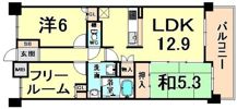 エスリード尼崎昭和通の間取り画像