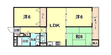 アネックス大森の間取り画像