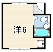 米田マンション1の間取り画像