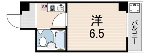 ウイング神戸の間取り画像