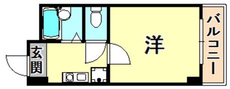 シティーコート二宮の間取り画像